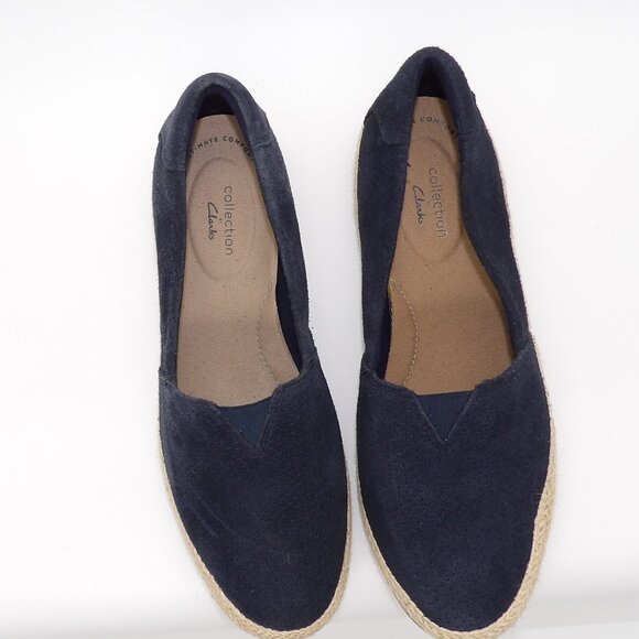 Women's Clarks Danelly Sky Espadrille Flat 8.5 M - Picture 1 of 5